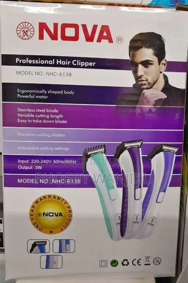 Nova Rechargeable Hair Clipper - 1