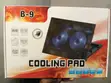 B-9 Dual Fan Cooling Pad - Nyeusi - 2