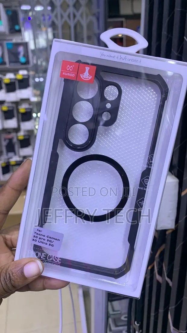 XUNDD Magnetic Clear Case for Tecno Camon 50 Pro 5G - 1