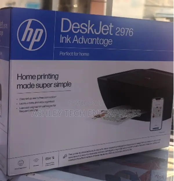 HP DeskJet 2976 Advanced Wireless Printer - 1