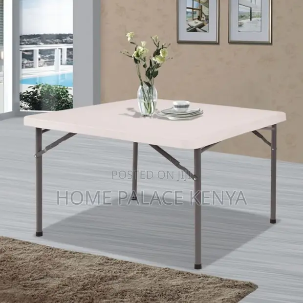 Outdoor Foldable Camping Table - White - 1