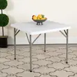 Outdoor Foldable Camping Table - White - 3