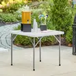 Outdoor Foldable Camping Table - White - 4