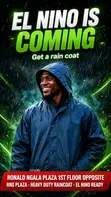 Koti la Mvua la Mwili Mzima la Heavy Duty - Tayari kwa El Nino - 1