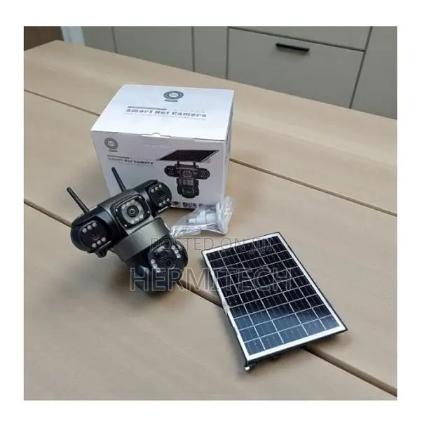 Triple Lens 4G Solar CCTV for Remote Locations - 1