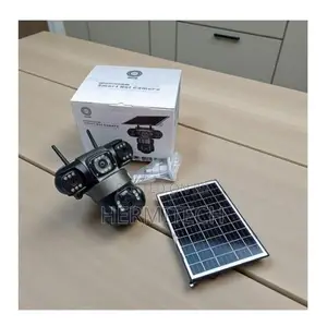 CCTV ya Solar 4G lenzi tatu kwa Maeneo ya Mbali