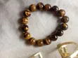 Natural Tiger Eye Gemstone Bracelet - 1