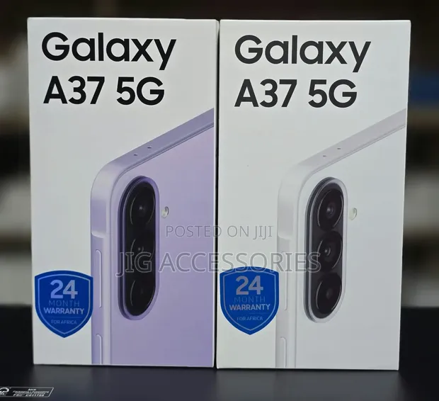 New Samsung Galaxy A37 256GB Black - 1