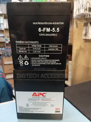 Betri ya Kubadilisha ya APC UPS 12V 5.5Ah VRLA
