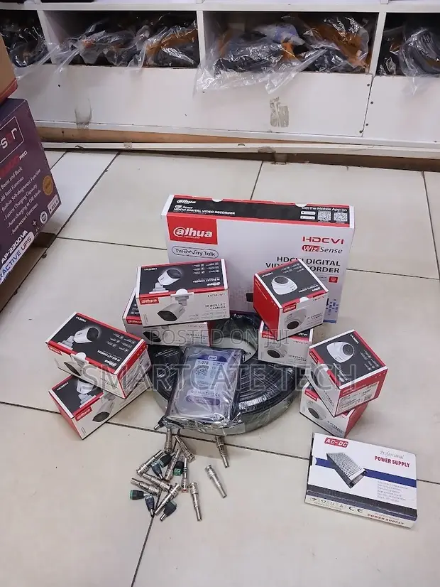 Dahua CCTV Security Package: 8 Cameras, 8-Channel DVR - 1