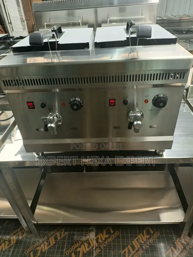 Double Gas Cooker Fryer - 1