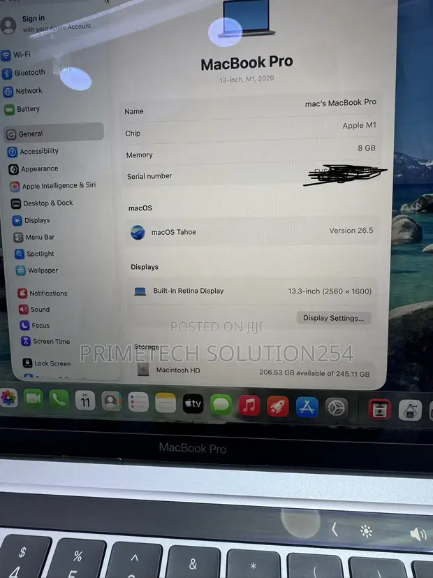 Apple MacBook Pro 13" M1 Pro 8GB RAM 256GB SSD - 1