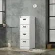One Key Metallic Filing Cabinet - Brand New - 5