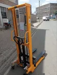 3m Mwongozo wa Hydraulic Pallet Stacker - Lifter ya Maghala yenye Uzito Mzito - 1