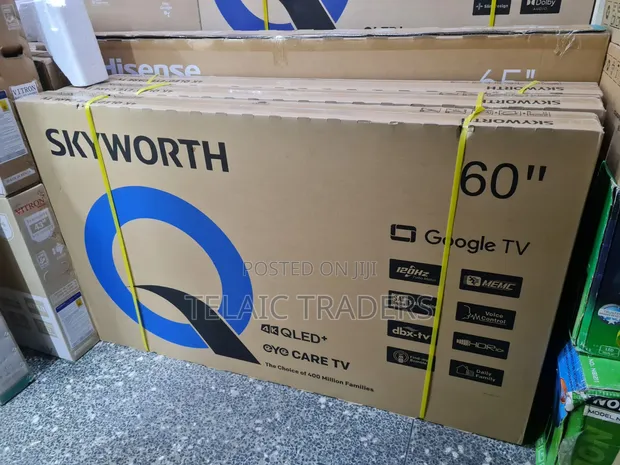 Skyworth 60-Inch QLED 4K Google TV - 1
