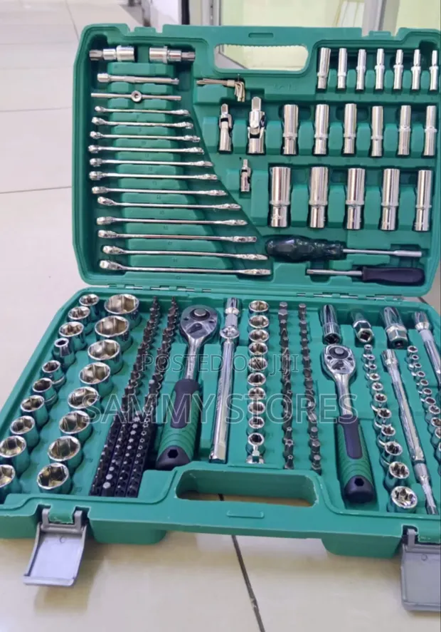 216-Piece Multi-Function Socket and Spanner Set - 1