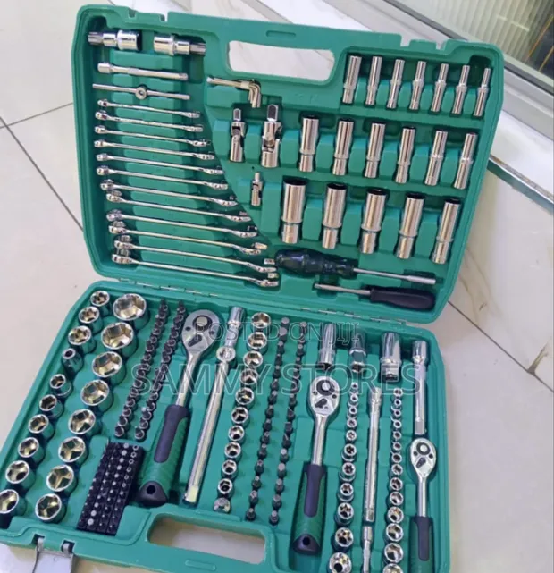 216-Piece Kamili cha Matengenezo ya Magari Soketi na Ratchets - 1