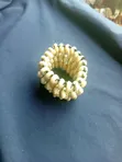 Bangili ya Cowrie Shell Iliyotengenezwa Kwa Mkono - 2