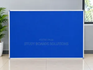 Modern 6ft x 4ft Fabric Notice Board