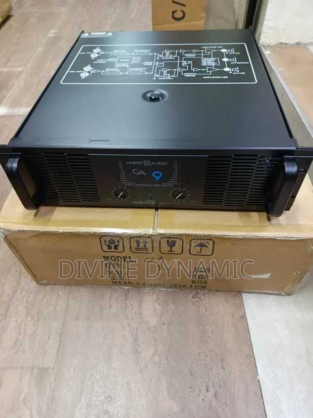 Crest Audio CA9 Amplifier - 1