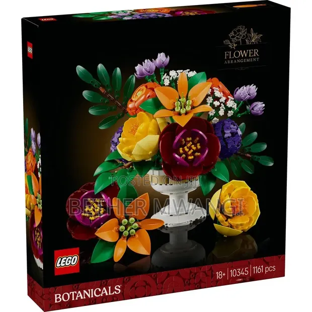 LEGO Flower Arrangement Building Kit - 1