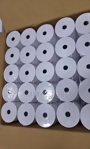 80mm Thermal Receipt Paper Rolls (25 Pack)