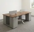 4-Person Staff Desk Workstation - 5