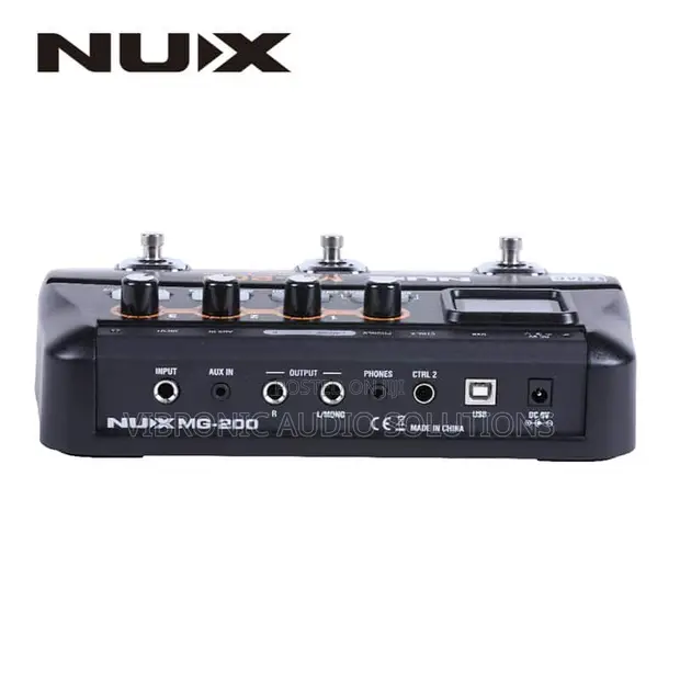 NUX MG-200 Guitar Multi-Effects Pedal - 1