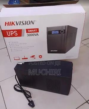 Hikvision 3KVA UPS (3000VA/1800W) kwa Vifaa vya Kompyuta