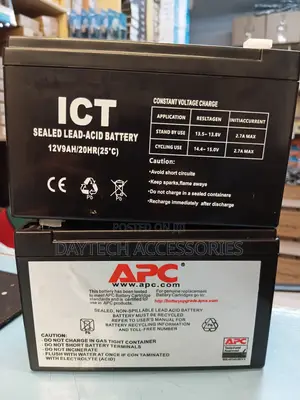 APC UPS Sealed Lead-Acid Battery 12V 9Ah