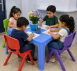 Kids Study/Dining Table with 4 Chairs - 3