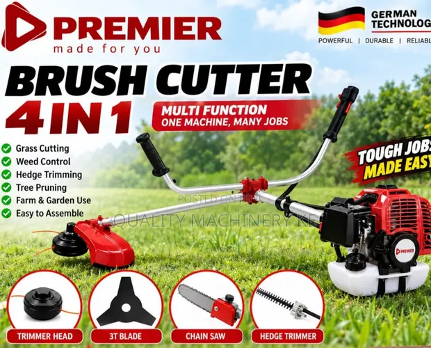 Lightweight 4-Stroke Hedge Trimmer / Brush Cutter - 1