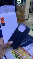 Spigen Carbon-Texture MagSafe Case kwa iPhone 15 Pro - 2