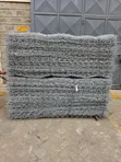 Vifaa vya Gabion vya Waya Vilivyosokotwa vya Galavanized 3.2mm (2x1x1m) - 1