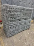 Vifaa vya Gabion vya Waya Vilivyosokotwa vya Galavanized 3.2mm (2x1x1m) - 2