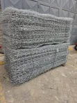 Vifaa vya Gabion vya Waya Vilivyosokotwa vya Galavanized 3.2mm (2x1x1m) - 4