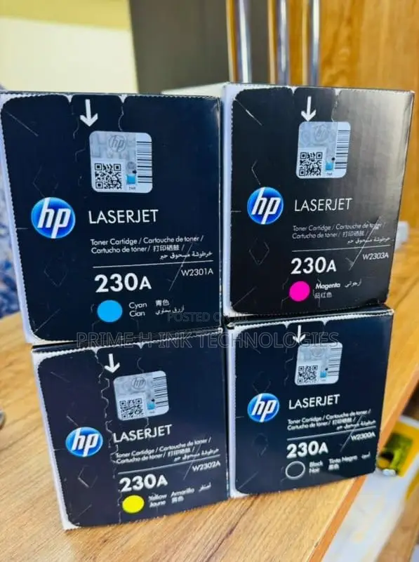 Set ya HP 230A Toner (Black, Cyan, Yellow, Magenta) - 1