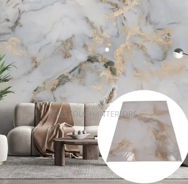 PVC Marble Wall Sheets - Mapambo ya Ndani - 1