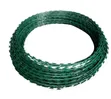 Galvanised Green 10m Razor Wire - 1