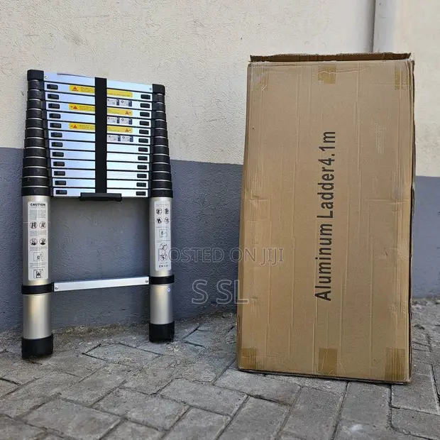 Ladderi ya Telescopic Moja ya 4.1m - 1