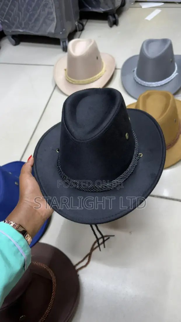 Black Kids Cowboy Hat - Brand New - 1