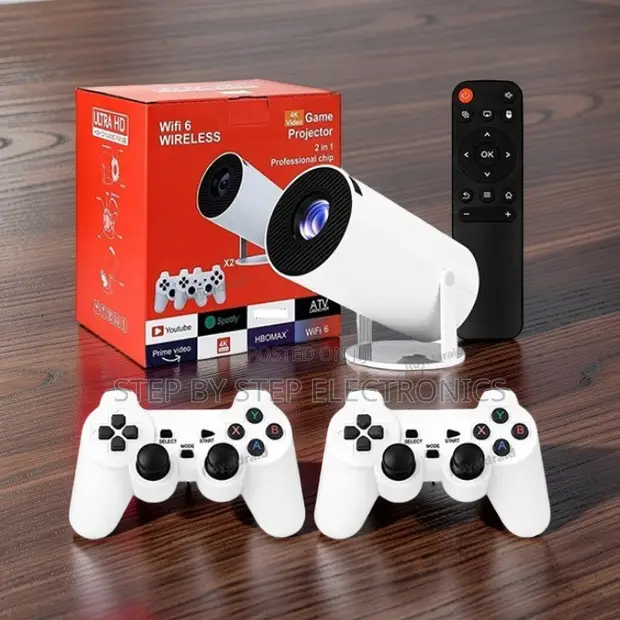 Projector ya Android ya 3D ya Michezo ya Kubahatisha HY300 Pro+ 2-in-1 - 1