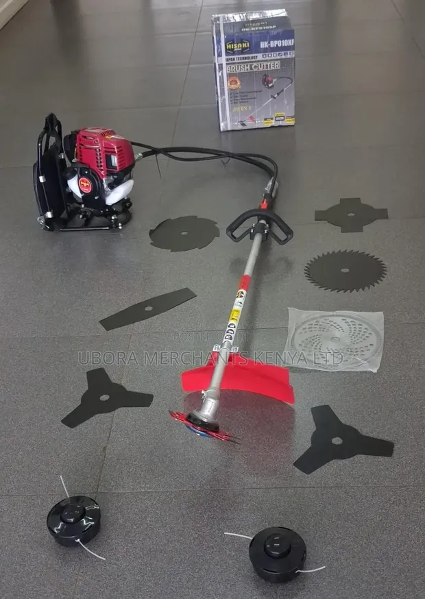 Hisaki Japan Backpack Brush Cutter 4-Stroke 10-Blade - 1