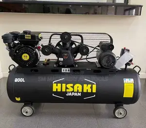 Hisaki Japan Compressor 2-in-1 200L Dizeli/Umeme