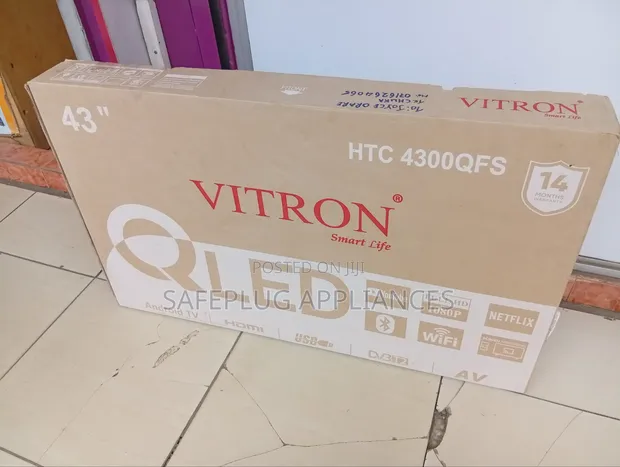 Vitron 43" QLED Smart TV - 1