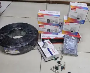 Dahua 4 Channel Full Color CCTV Kit with Mobile Viewing