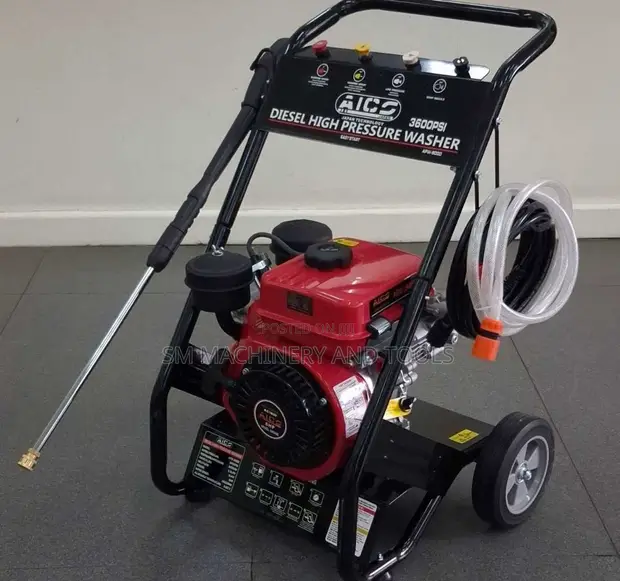 Aico Japan Diesel Pressure Washer 3600psi, 8hp Diesel Engine - 1