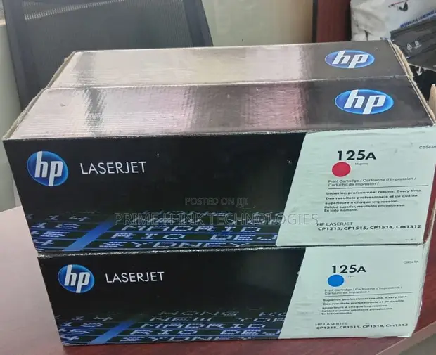 HP 125A Toner Cartridges Halisi - Mpya Kabisa - 1