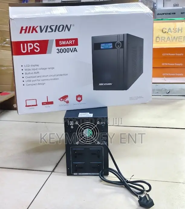 3KVA Hikvision Smart Backup UPS - 1
