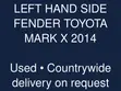 Fender ya Mkono wa Kushoto Toyota Mark X 2014 - 2